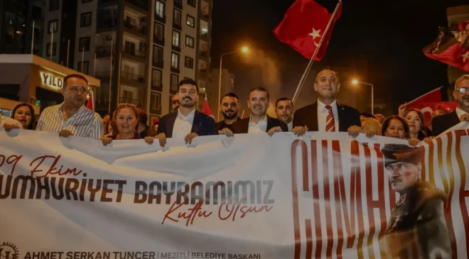 Mezitli 29 Ekim Cumhuriyet Bayramını Büyük Bir Coşkuyla Kutladı