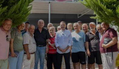 Mezitli Belediye Başkanı Ahmet Serkan Tuncer Emeklilerle Buluştu