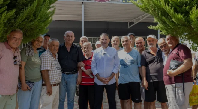Mezitli Belediye Başkanı Ahmet Serkan Tuncer Emeklilerle Buluştu
