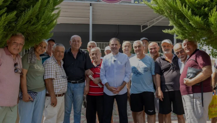 Mezitli Belediye Başkanı Ahmet Serkan Tuncer Emeklilerle Buluştu