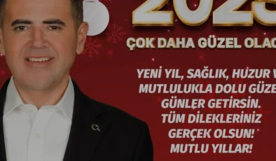 Mezitli Belediye Başkanı Ahmet Serkan Tuncerden Yeni Yıl Mesajı
