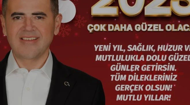 Mezitli Belediye Başkanı Ahmet Serkan Tuncerden Yeni Yıl Mesajı
