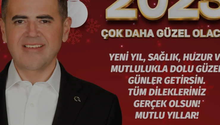Mezitli Belediye Başkanı Ahmet Serkan Tuncerden Yeni Yıl Mesajı