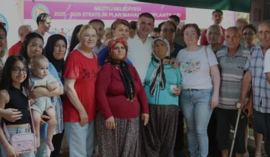 Mezitli Belediye Başkanı Tuncer Mahalle Çalıştaylarını Sürdürüyor