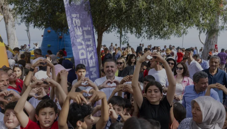 Mezitli Belediyesi 23 Nisan Çocuk Şenliğinde Binleri Buluşturdu