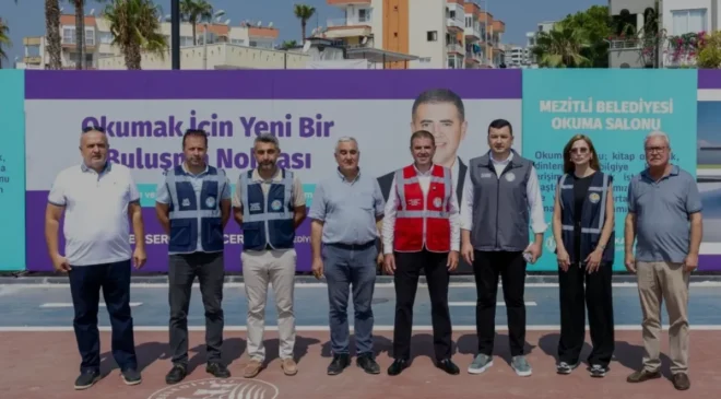 Mezitli Belediyesi Akdeniz Mahallesinde Yeni Sosyal Alanlar Kuruyor