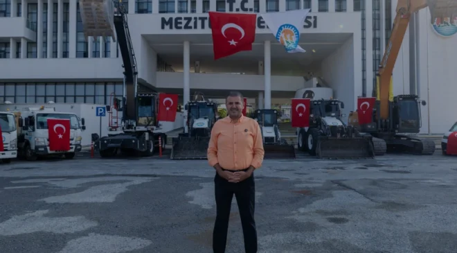 Mezitli Belediyesi Araç Filosuna Yeni İş Makineleri Kattı