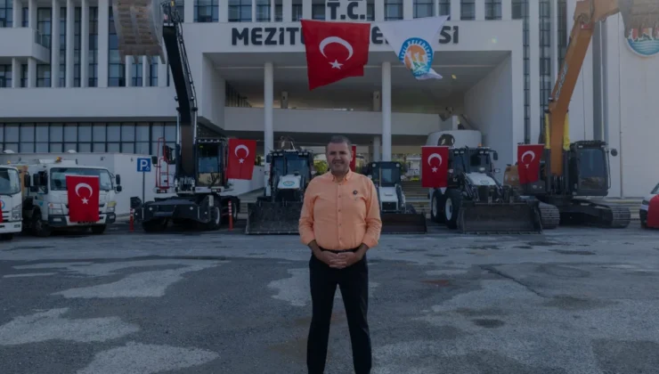 Mezitli Belediyesi Araç Filosuna Yeni İş Makineleri Kattı