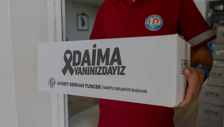 Mezitli Belediyesi cenaze sahiplerine taziye desteği başlattı