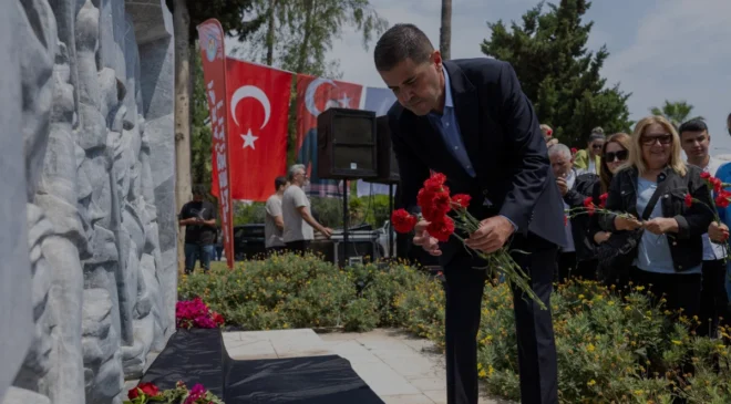 Mezitli Belediyesi Deniz Gezmiş Yusuf Aslan ve Hüseyin İnanı andı