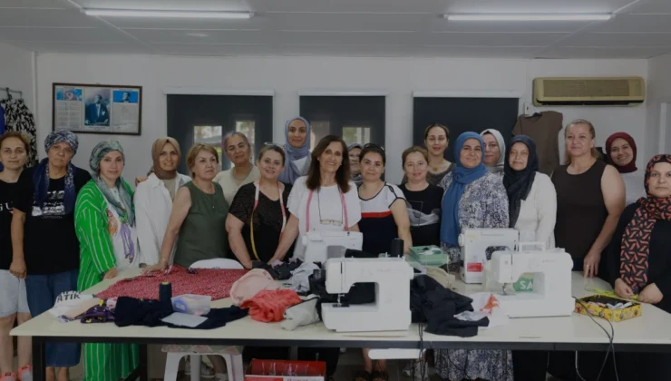Mezitli Belediyesi Kadınların El Emeğini Ekonomiye Dönüştürüyor