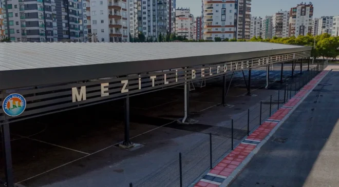 Mezitli Belediyesi Merkez Mahallesi Kapalı Semt Pazarını Açtı