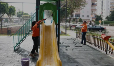 Mezitli Belediyesi Ramazan Bayramı İçin Temizlik Seferberliği Başlattı