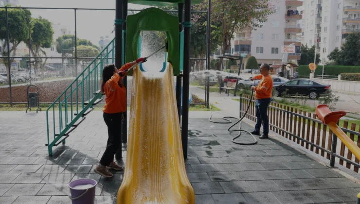 Mezitli Belediyesi Ramazan Bayramı İçin Temizlik Seferberliği Başlattı