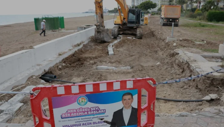 Mezitli Belediyesi Saha Çalışmalarını Hızlandırdı