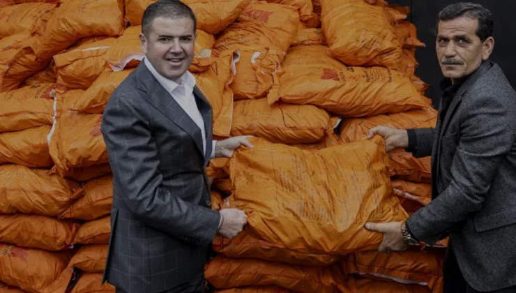 Mezitli Belediyesi Sera Üreticilerine 40 Ton Kömür Desteği Sağladı