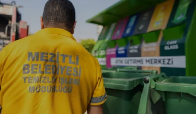 Mezitli Belediyesi Sıfır Atık Seferberliği Başlattı