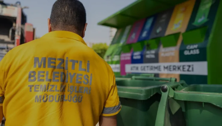 Mezitli Belediyesi Sıfır Atık Seferberliği Başlattı