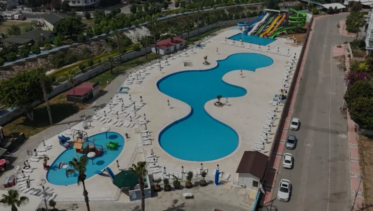 Mezitli Belediyesi Su Parkı Yaz Sezonunda 30 Bin Kişiyi Ağırladı