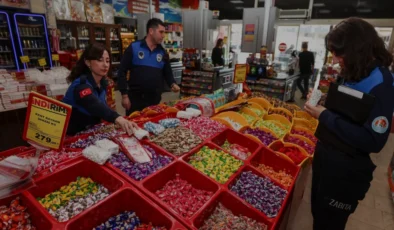 Mezitli Belediyesi Zabıta Ekiplerinden Bayram Denetimi