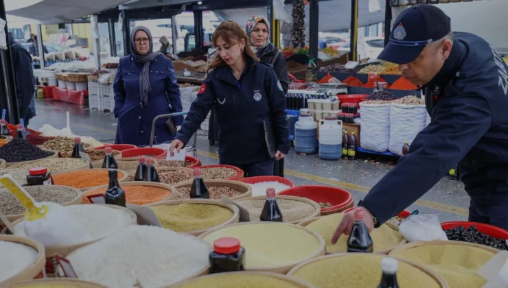 Mezitli Belediyesi Zabıta Ekiplerinden Ramazan Öncesi Gıda Denetimi