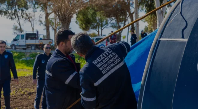 Mezitli Belediyesinden Kamusal Alanlarda İşgal Denetimi