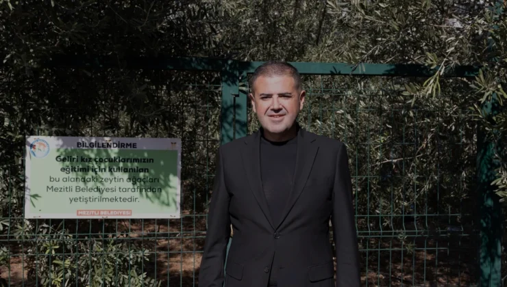 Mezitli Belediyesinden Zeytin Hasadı ile Kız Öğrencilere Burs Desteği