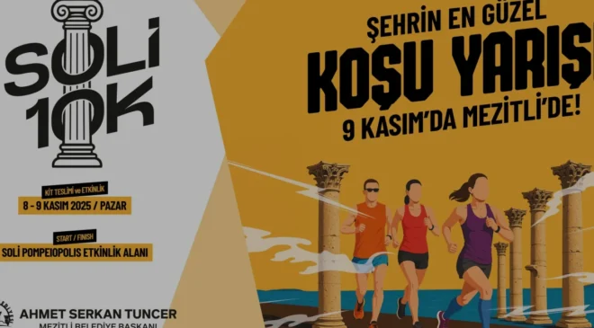 Mezitli Soli10K Koşusu ile Tarih ve Spor Bir Araya Geliyor