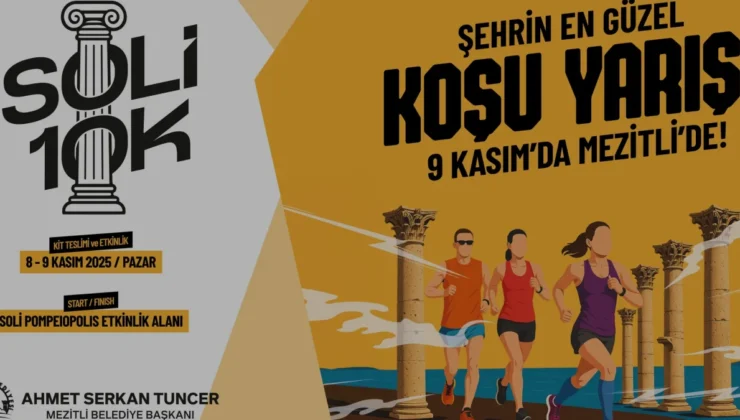 Mezitli Soli10K Koşusu ile Tarih ve Spor Bir Araya Geliyor