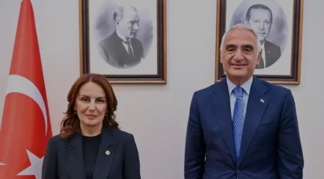 Söylemezden Bakan Ersoya Mersin Kültür Yolu Festivali Önerisi