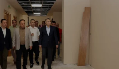 Vali Atilla Toros Toros Devlet Hastanesinde İncelemelerde Bulundu
