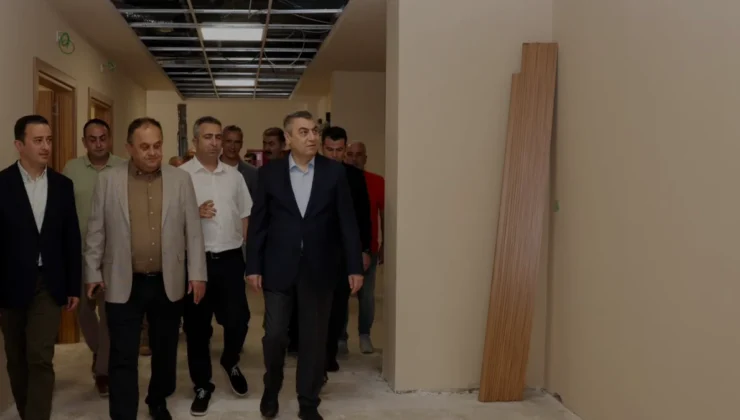 Vali Atilla Toros Toros Devlet Hastanesinde İncelemelerde Bulundu