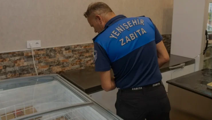 Yenişehir Belediyesi Dondurma ve Pastanelerde Denetim Başlattı