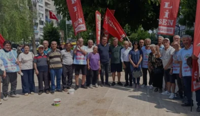 Emekli Sendikalarından Mersinde Hayat Pahalılığına Karşı Tepki