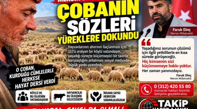 MİLLETVEKİLİ  FARUK DİNÇ’TEN DİKKAT ÇEKEN MESAJ: “HİÇ KİMSENİN SİZİ KÜÇÜMSEMEYE HAKKI YOKTUR”