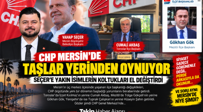 MERSİN CHP’DE YENİDEN HESAPLAŞMA MI, YENİDEN YAPILANMA MI?