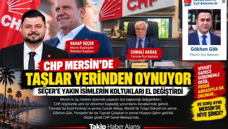 MERSİN CHP’DE YENİDEN HESAPLAŞMA MI, YENİDEN YAPILANMA MI?
