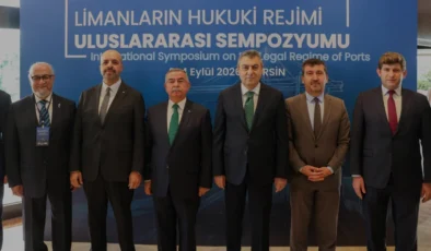 İsmet Yılmaz ve Vali Atilla Toros Limanlar Sempozyumunda Buluştu