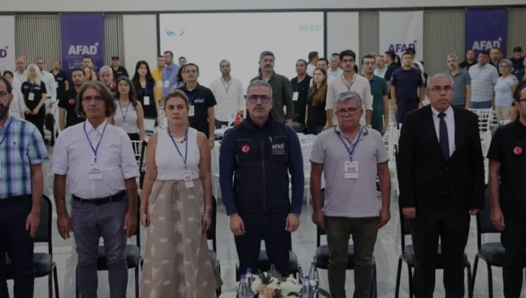 Mersin 2027 2031 Afet Risk Azaltma Planı Çalıştayı Düzenlendi