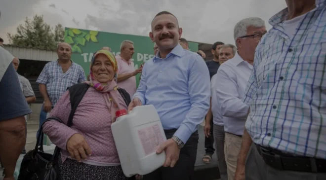 Mersin Büyükşehir Belediyesi üreticilere tarımsal destek sağladı