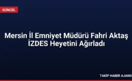 Mersin İl Emniyet Müdürü Fahri Aktaş İZDES Heyetini Ağırladı