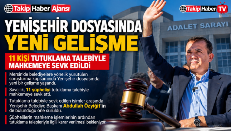 YENİŞEHİR DOSYASINDA YENİ GELİŞME